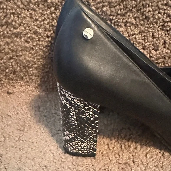 Calvin Klein Black Heels for Women - Picture 3 of 6